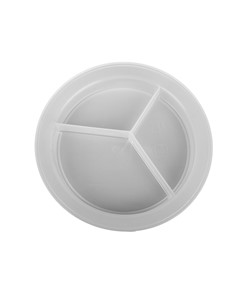 Piatto a 3 sezioni Piatto a 3 sezioni