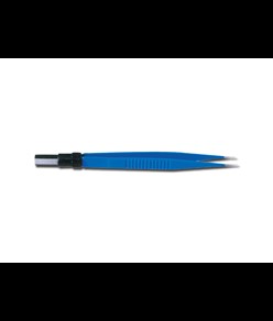 PINZA BIPOLARE RETTA 15 cm - punte rette 0,5 mm