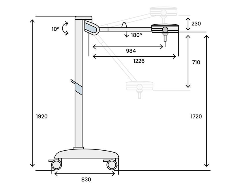 Lampada per chirurgia