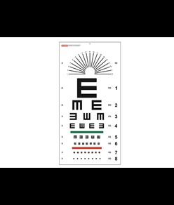 Tavola optometrica Tumbling 'E'
