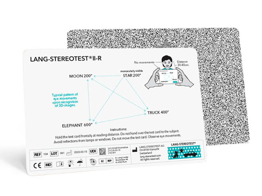Stereotest II-R di Lang