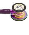 LITTMANN CARDIOLOGY IV - 6239 - prugna - finiture arcobaleno brillanti - conn. viola