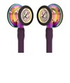 LITTMANN CARDIOLOGY IV - 6239 - prugna - finiture arcobaleno brillanti - conn. viola