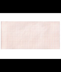 Carta termica ECG 112x23 mmxm - rotolo griglia arancio