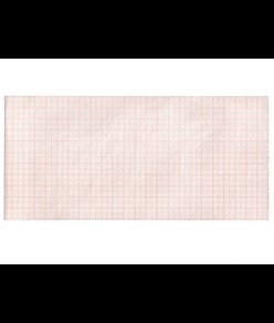 Carta termica ECG 112x23 mmxm - rotolo griglia arancio