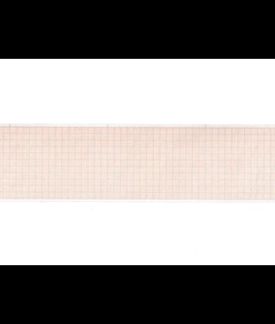 Carta termica ECG 60x30 mmxm - rotolo griglia arancio