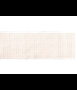 Carta termica ECG 210x30 mmxm - rotolo griglia arancio