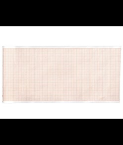 Carta termica ECG 110x20 mmxm - rotolo griglia arancio