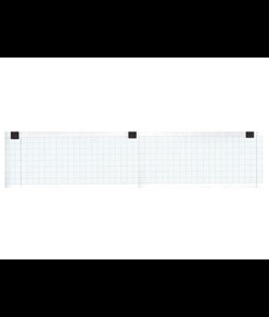 Carta termica ECG 50x30 mmxm - rotolo griglia blu