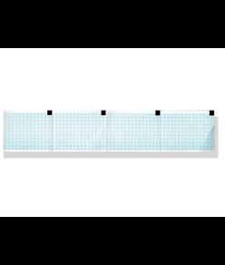 Carta termica ECG 60x75 mm x 250 - pacco griglia blu