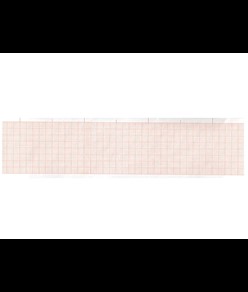 Carta termica ECG 50x30 mmxm - rotolo griglia arancio