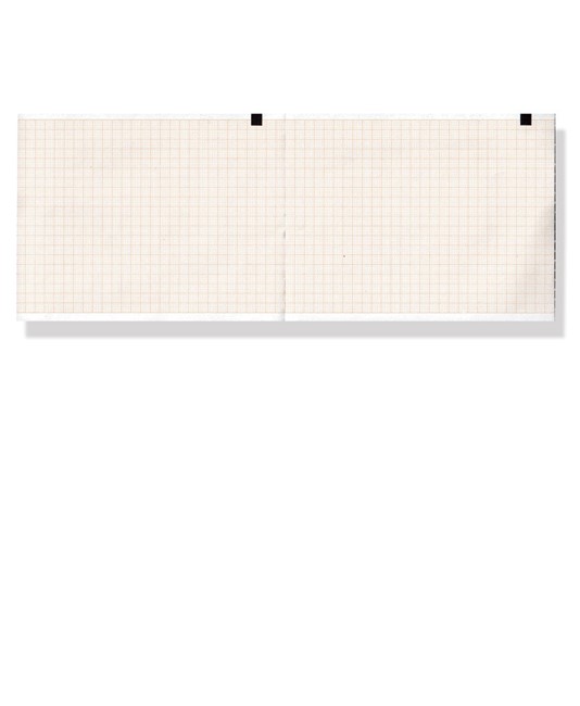 Carta termica ECG 110x140 mmxm - pacco griglia arancio