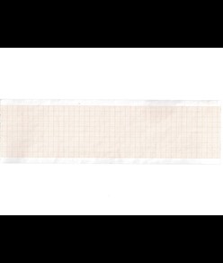 Carta termica ECG 63x30 mmxm - rotolo griglia arancio