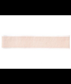 Carta termica ECG 50x23 mmxm - rotolo griglia arancio