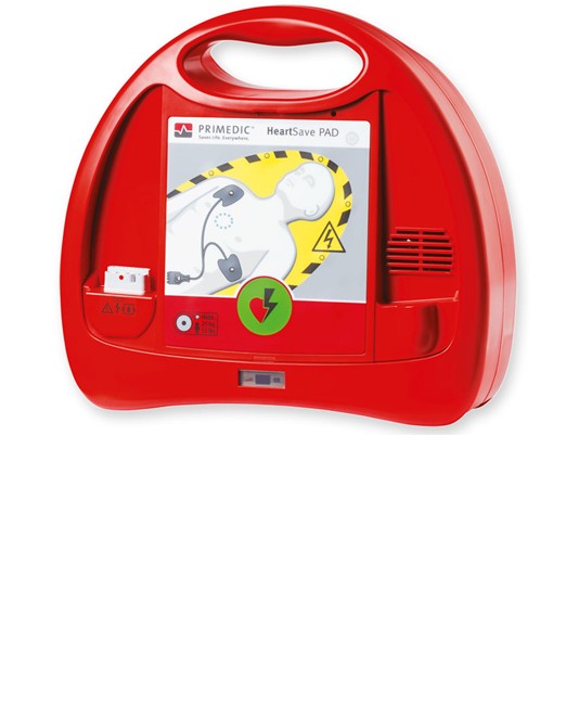 DEFIBRILLATORE con batteria al litio PRIMEDIC HEART SAVE PAD - altre lingue