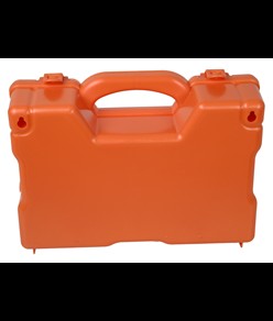 Cassetta in plastica arancione