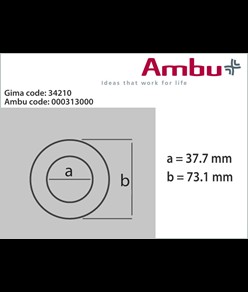 Mascherina in silicone trasparente
