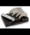 SET LARINGO "GIMA GREEN" F.O. LED 4 LAME MC-INT 1-2-3-4 - 2,5V