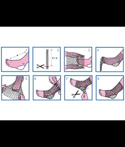 Rete tubolare per gomito/braccio/piede Poly Surgifix