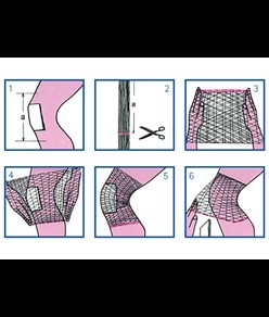 Rete tubolare per piede/ginocchio/gamba Poly Surgifix