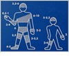 Rete tubolare per piede/ginocchio/gamba Poly Surgifix Rete tubolare per piede/ginocchio/gamba Poly Surgifix