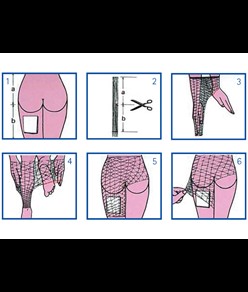 Rete tubolare per corpo/pelvi/coscia