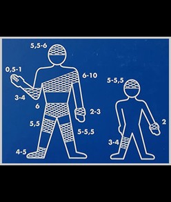 Rete tubolare per corpo/pelvi/coscia