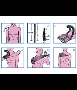 Rete tubolare per spalla/corpo/schiena Poly Surgifix