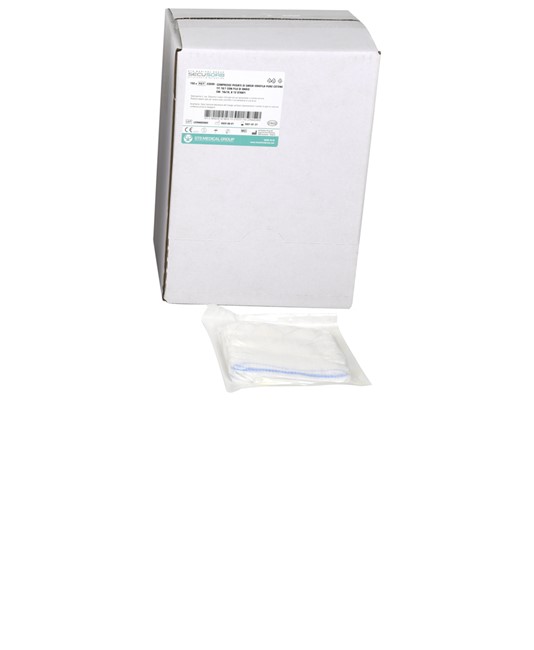 COMPRESSE COTONE STERILI 10x10 cm - x-ray