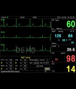 Monitor multiparametrico PC-3000