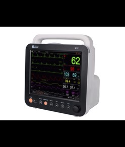 MONITOR MULTIPARAMETRICO GIMA K12 TOUCHSCREEN - ECG 5 derivazioni