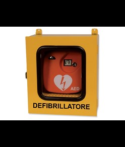 ARMADIETTO PER DEFIBRILLATORI CON ALLARME - uso esterno