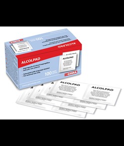 ALCOMED ALCOHOL PADS - scatola da 100 pads