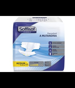 PANNOLONI SOFFISOF CLASSIC - incontinenza moderata - medio