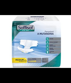 PANNOLONI SOFFISOF AIR DRY - incontinenza moderata - medio