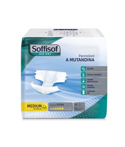 PANNOLONI SOFFISOF AIR DRY - incontinenza moderata - medio