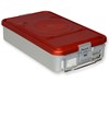 CONTAINER CON FILTRO medio h100 mm - rosso