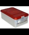 CONTAINER CON FILTRO medio h150 mm - rosso