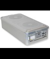 CONTAINER CON FILTRO grande h135 mm - grigio