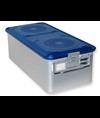 CONTAINER CON FILTRO grande h200 mm - blu forato