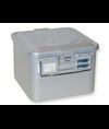 CONTAINER CON VALVOLA piccolo h200 mm - grigio