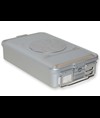 CONTAINER CON VALVOLA medio h100 mm - grigio