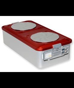 CONTAINER CON VALVOLA grande h150 mm - rosso