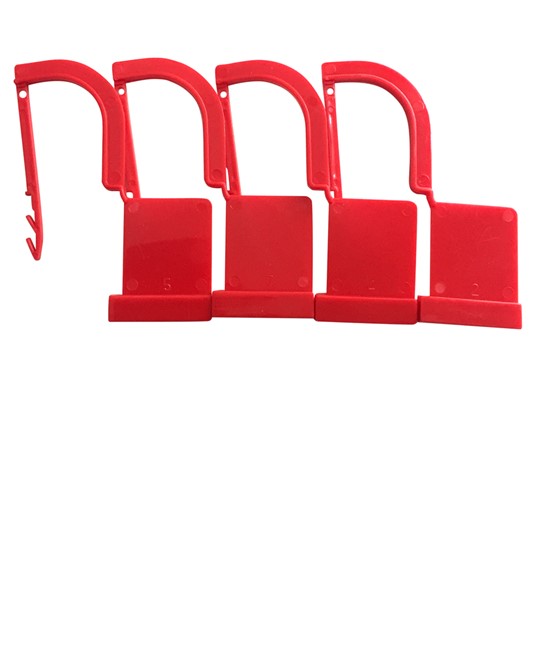 SIGILLO IN PLASTICA - rosso SIGILLO IN PLASTICA - rosso