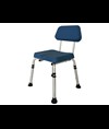 Sedia doccia con schienale