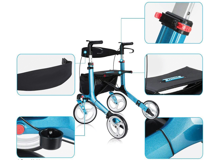 Deambulatore pieghevole