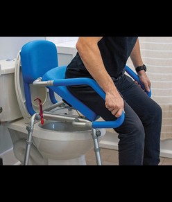 Sedia comoda e doccia