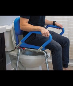 Sedia comoda e doccia