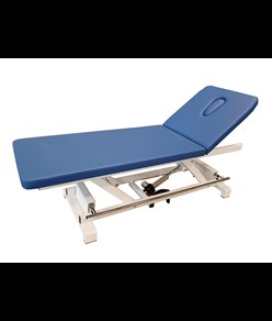 Lettino elettrico con barra perimetrale