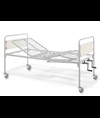 LETTO A TRE SEZIONI - 2 manovelle - con ruote